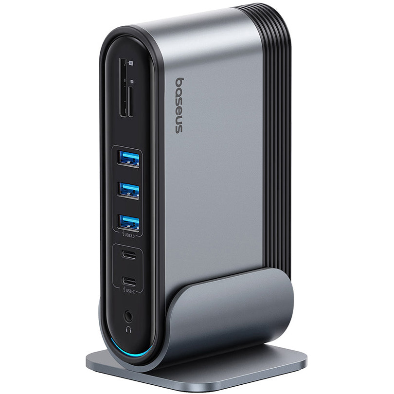 Док-станція BASEUS UnionJoy 17-Port Triple-Display Docking Station (B00532304811-00)