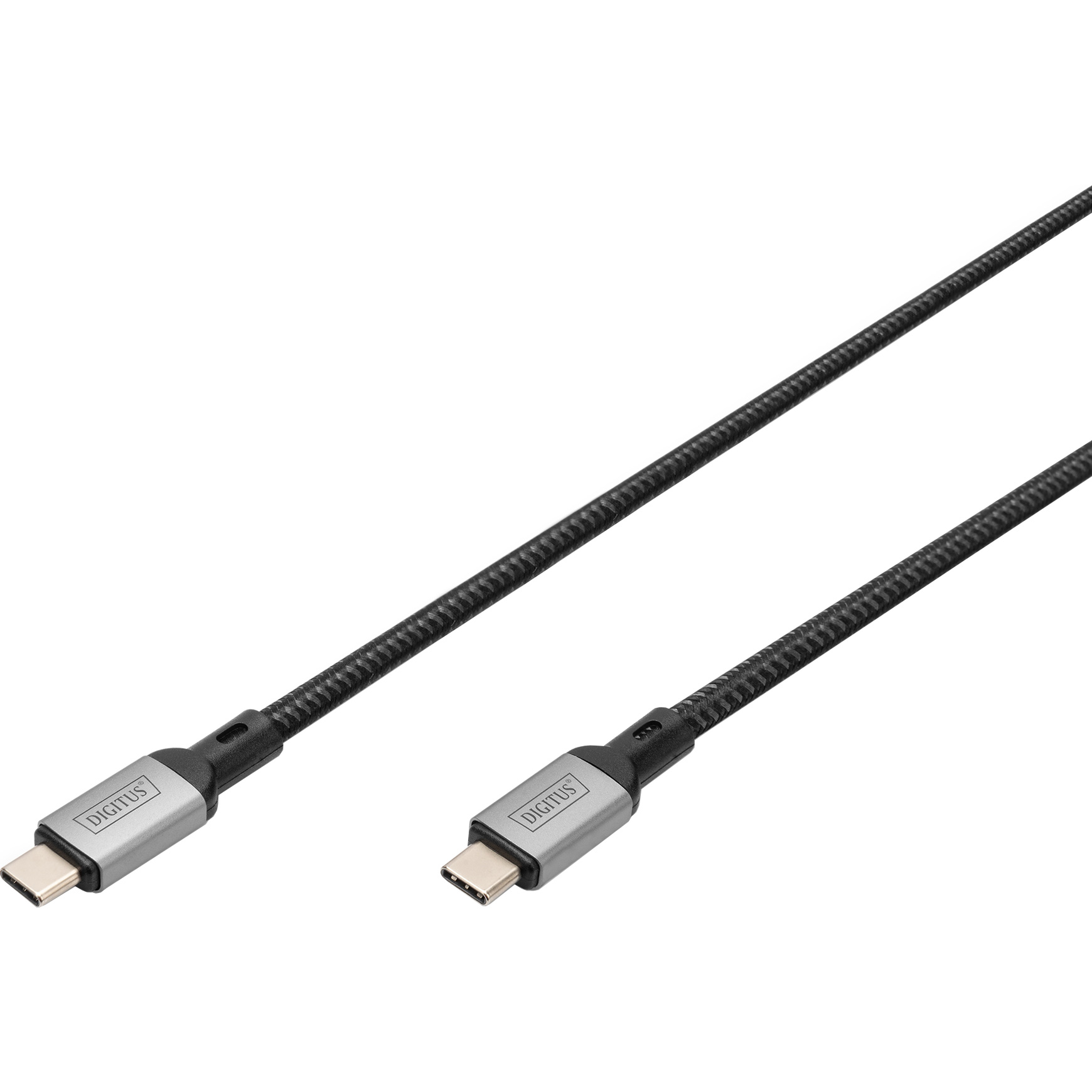 Кабель DIGITUS USB4 CM/CM 1м Black (DB-300443-010-S)