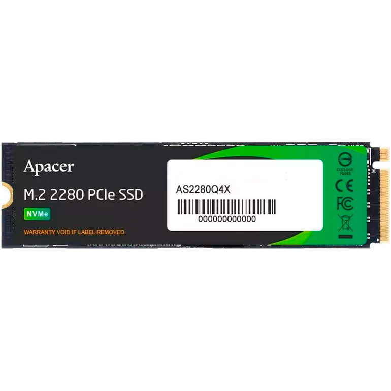 SSD диск APACER AS2280Q4X 2TB M.2 NVMe (AP2TBAS2280Q4X-1)