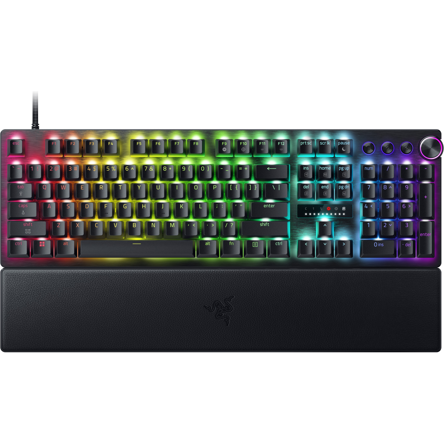 Клавіатура RAZER Huntsman V3 Pro 8KHz Analog Optical Switch Gen. 2 Black (RZ03-05530100-R3M1)