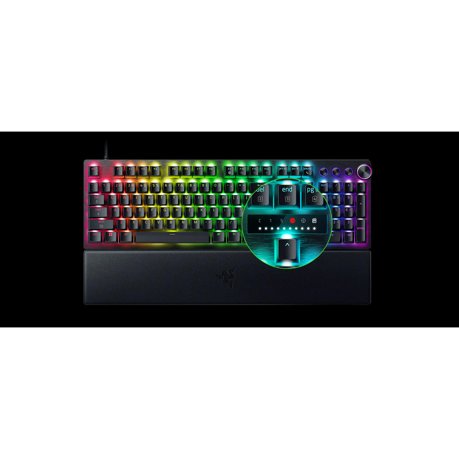 Клавіатура RAZER Huntsman V3 Pro 8KHz Analog Optical Switch Gen. 2 Black (RZ03-05530100-R3M1)