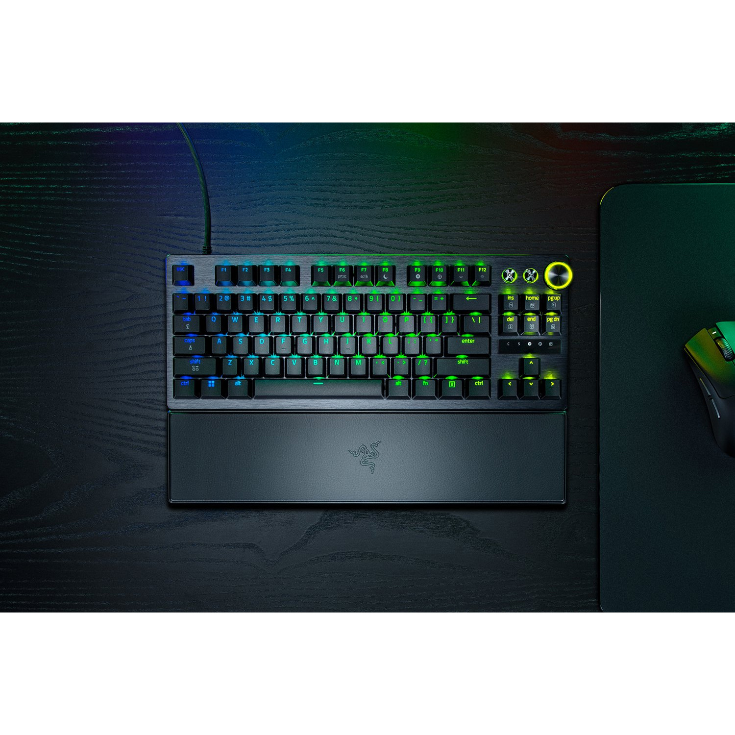 Клавіатура RAZER Huntsman V3 Pro TKL 8KHz Analog Optical Switch Gen. 2 Black (RZ03-05520100-R3M1)