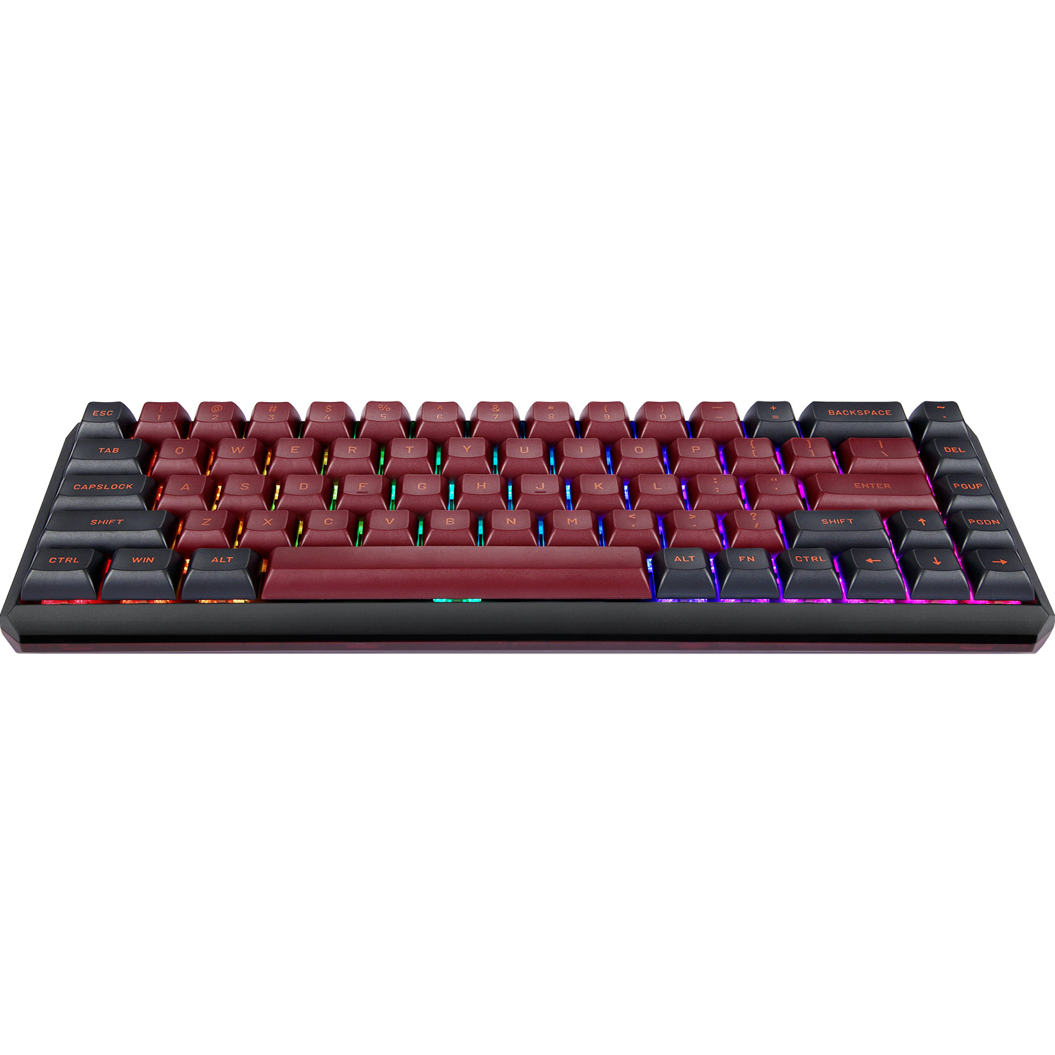 Клавіатура бездротова MOTOSPEED Darmoshark K5 Gateron Red Switch Red/Black (DMK5RBGR)