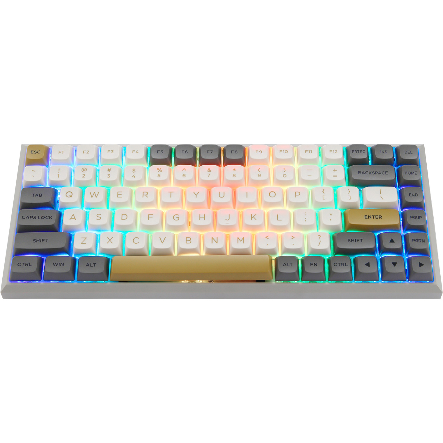 Клавиатура беспроводная MOTOSPEED SK84 Outemu Blue Switch Gray (MTSK84MB)