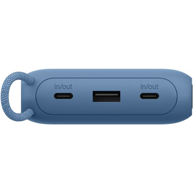 Повербанк BELKIN BoostCharge Power Bank 20K with Display 20W 20000mAh Blue (BPB028HQBL)