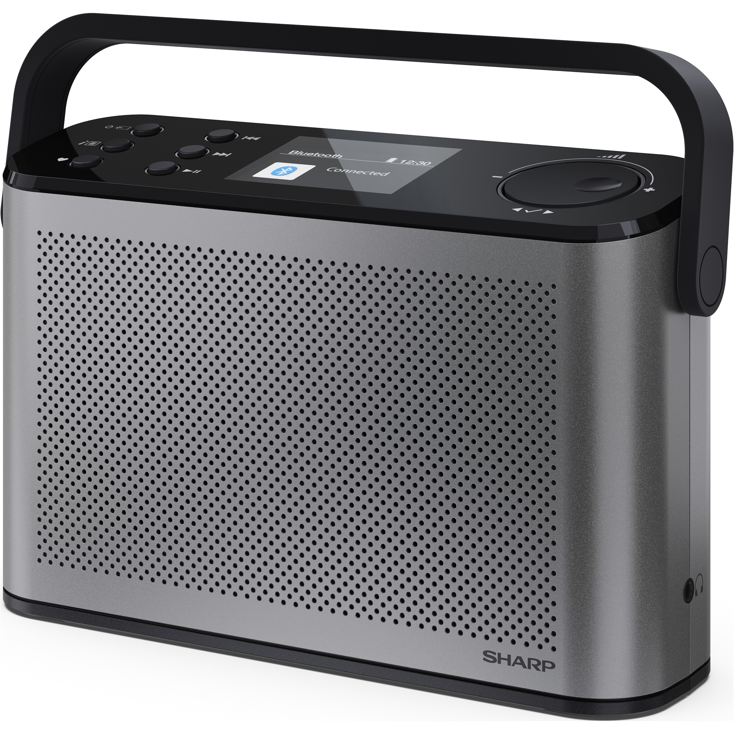 Портативный радиоприёмник SHARP DR-P540 Storm Gray