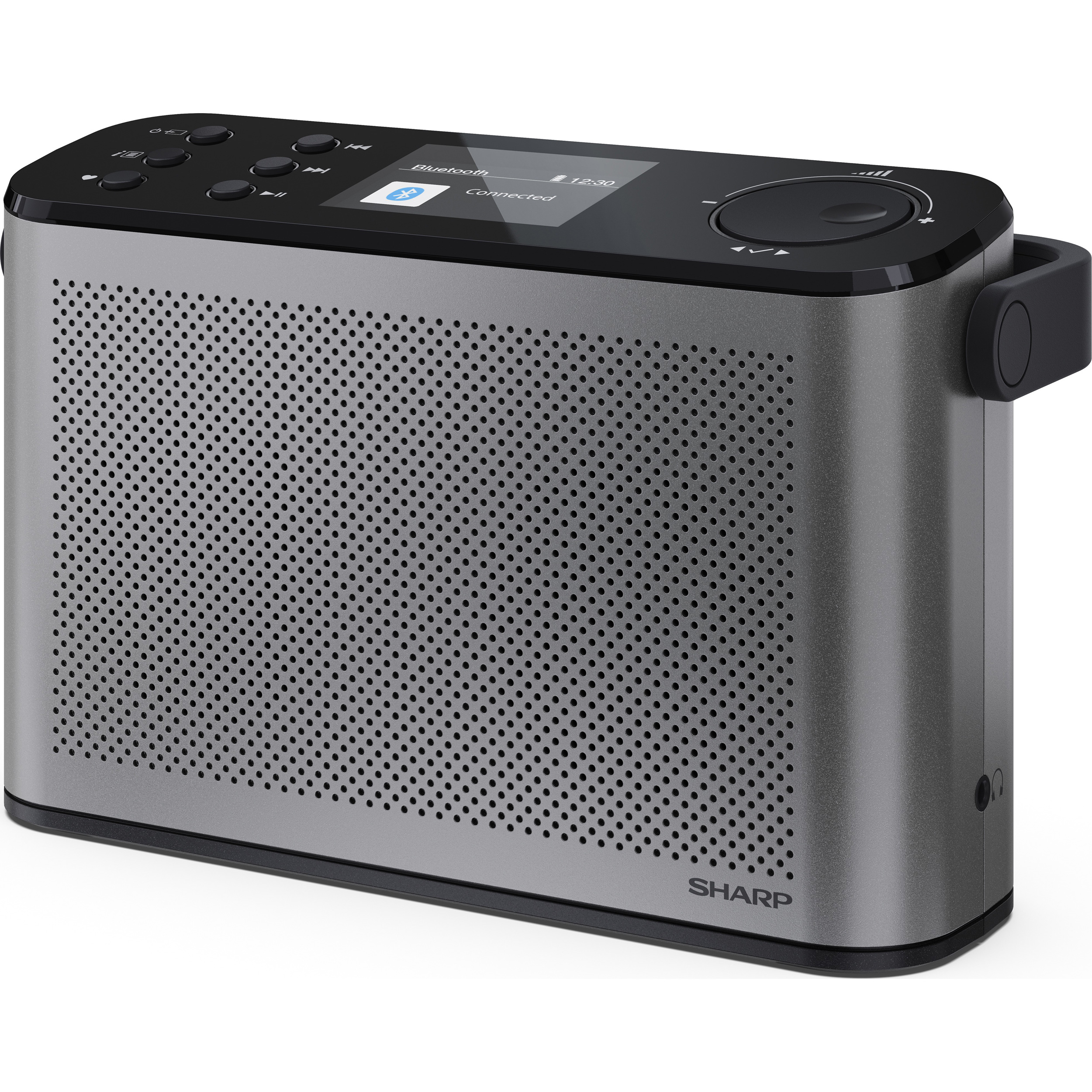 Портативный радиоприёмник SHARP DR-P540 Storm Gray