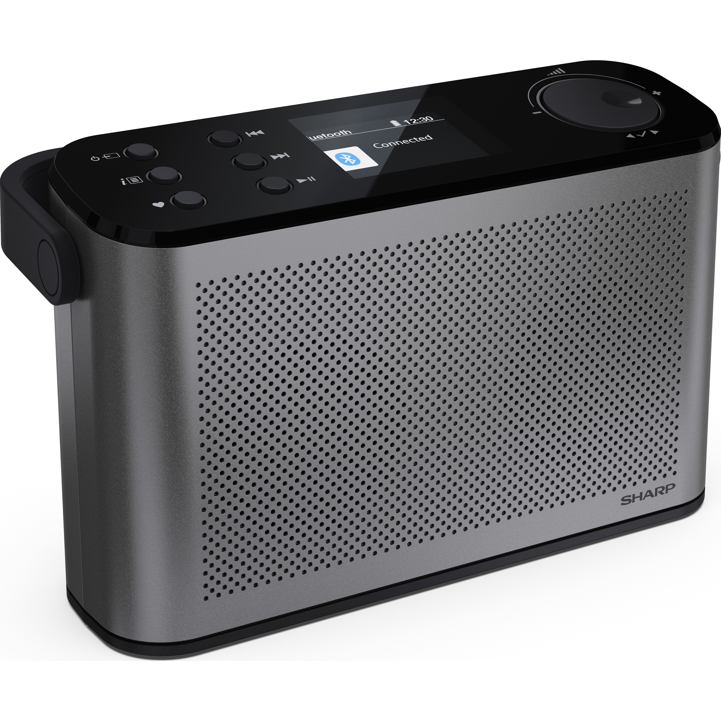 Портативный радиоприёмник SHARP DR-P540 Storm Gray