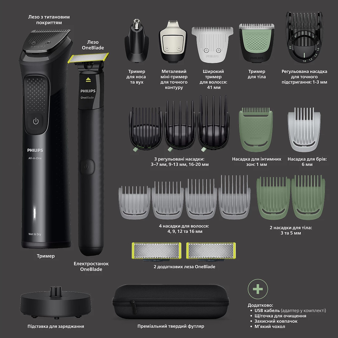 Тример універсальний PHILIPS MG9690/30