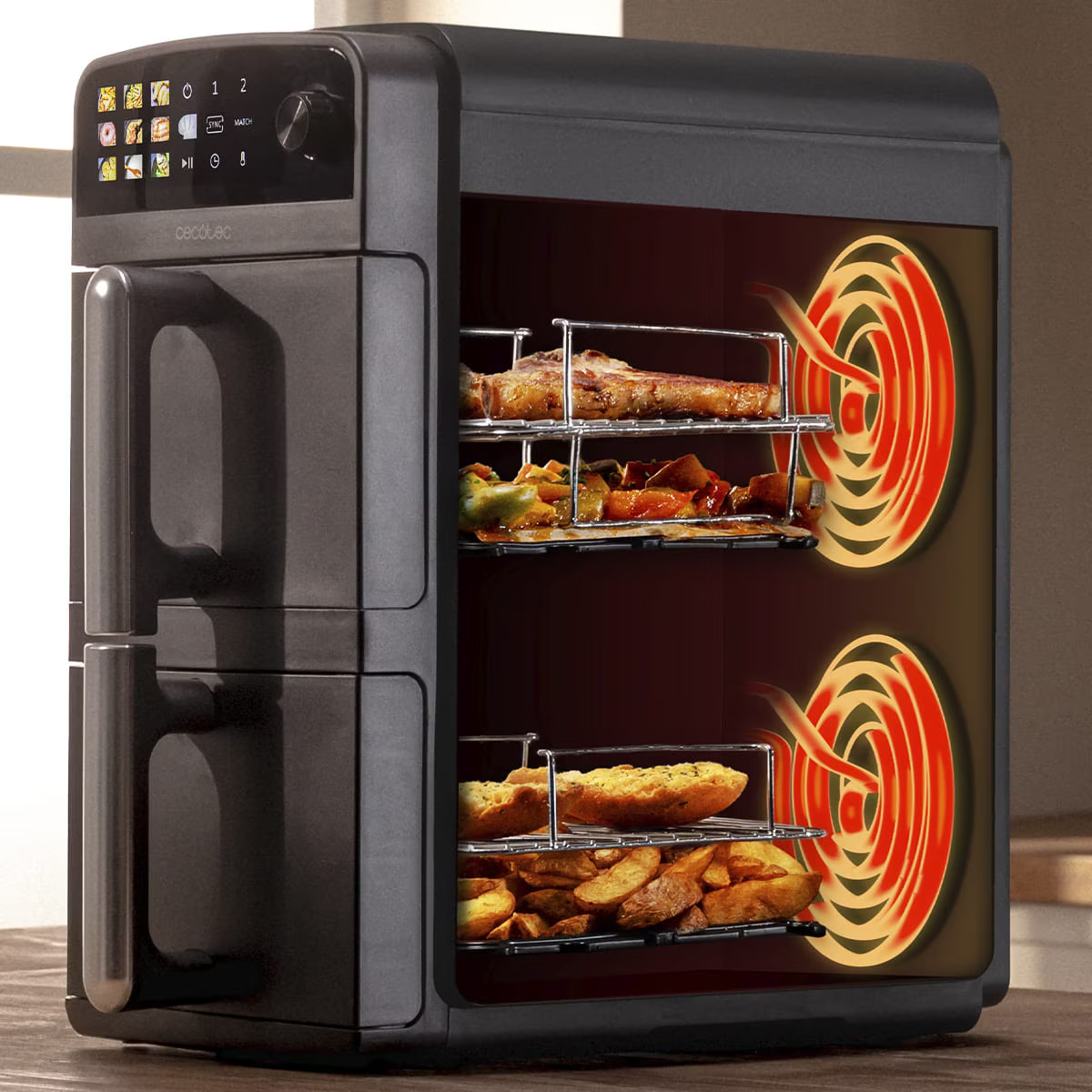 Мультипечь CECOTEC Cecofry DuoLevel 10000 (A01_EU01_109329)