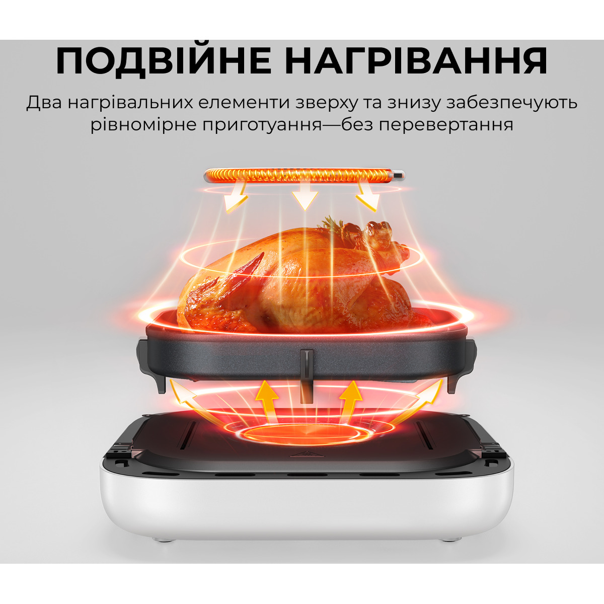 Мультипечь MOVA AeroChef FD10s Pro White