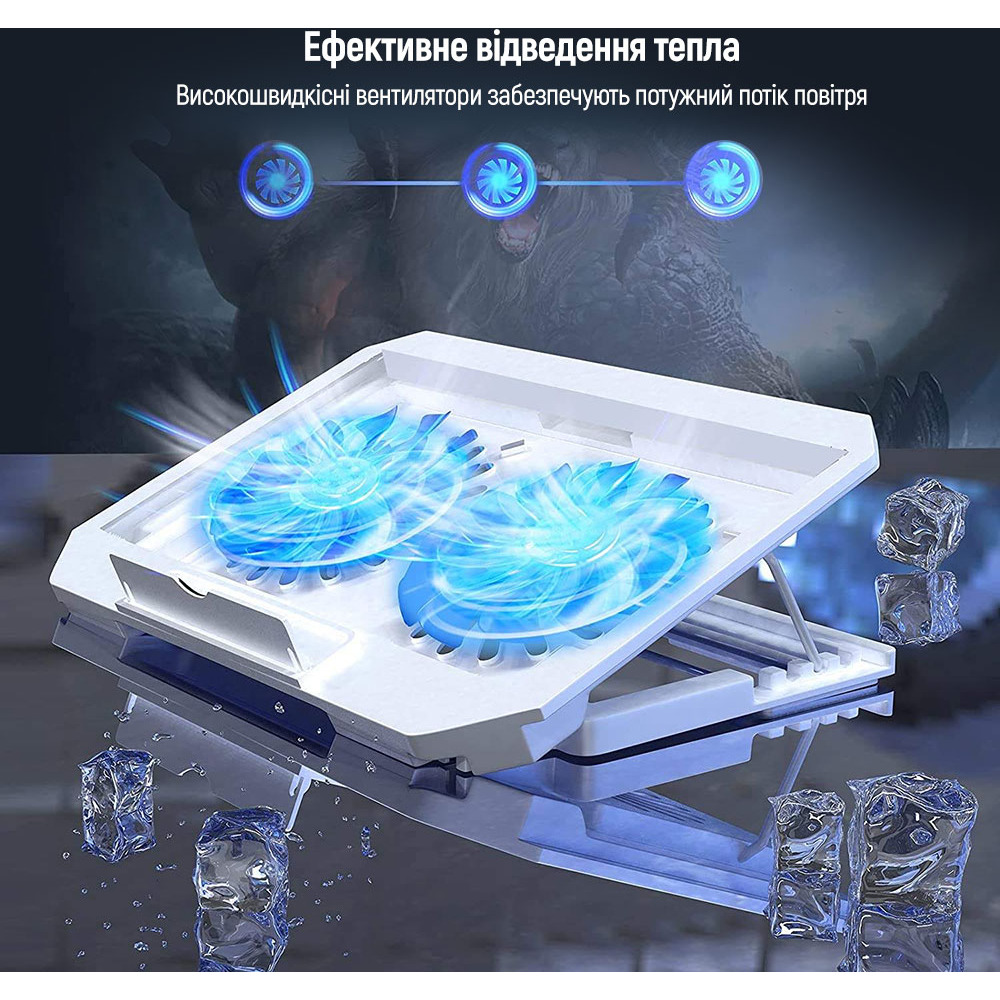 Подставка для ноутбука COLORWAY Cooling Laptop Q100