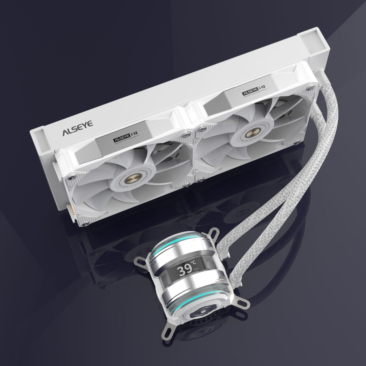 Система водяного охлаждения ALSEYE i240 SE White (AS.02.08.0013)