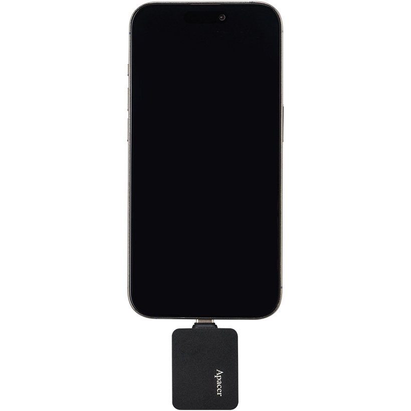 Портативний SSD диск APACER AS714 512GB USB3.2 Gen2 (AP512GAS714B-1)