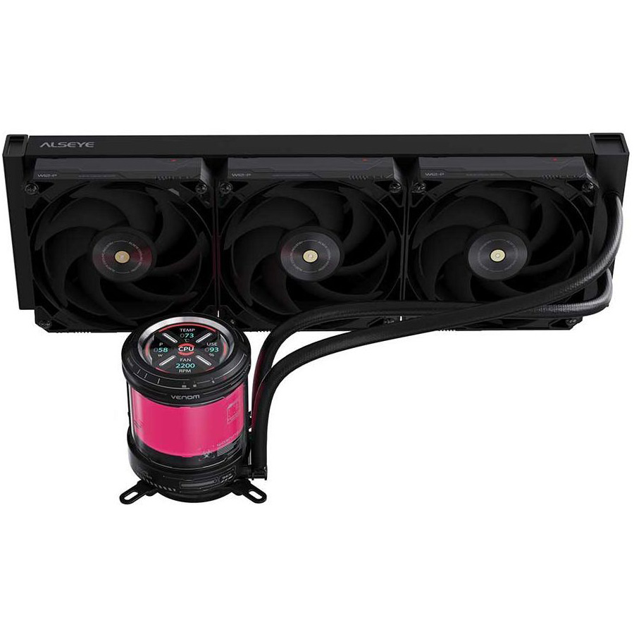 Система водяного охолодження ALSEYE W360-V Black (AS.02.10.0013)