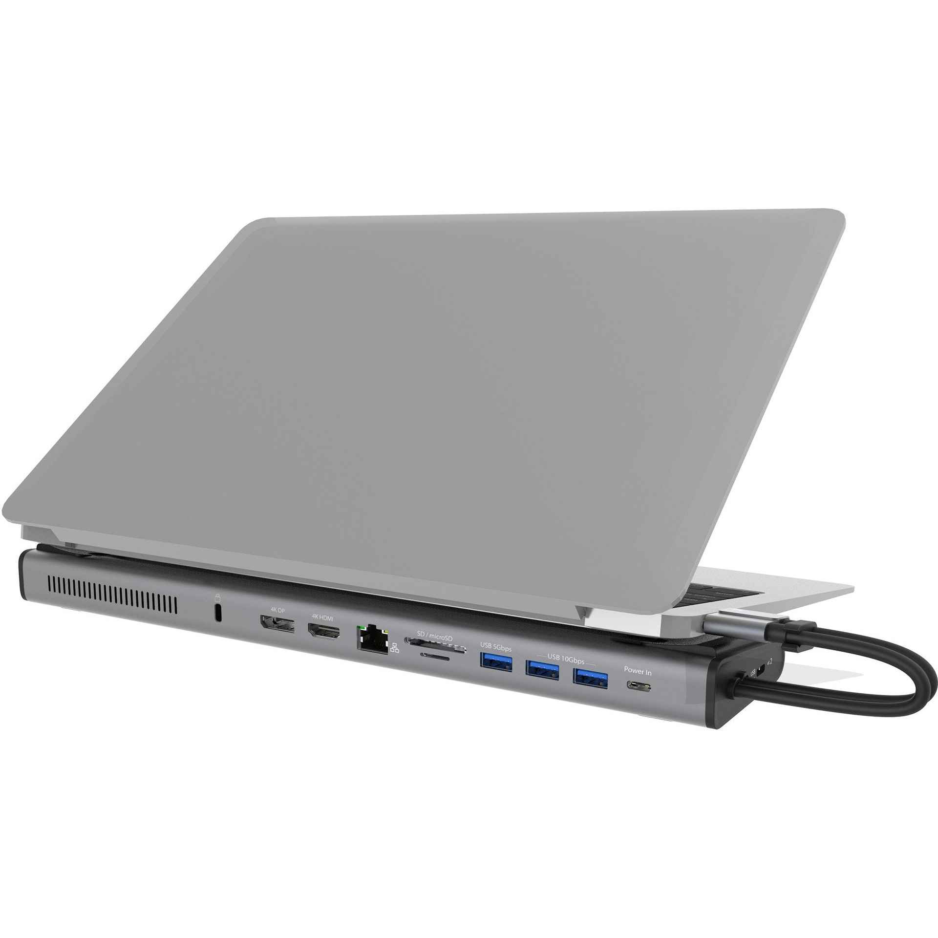 Док-станція J5CREATE 12-in-1 M.2 NVMe USB-C Gen 2 Docking Station (JCD552-N)