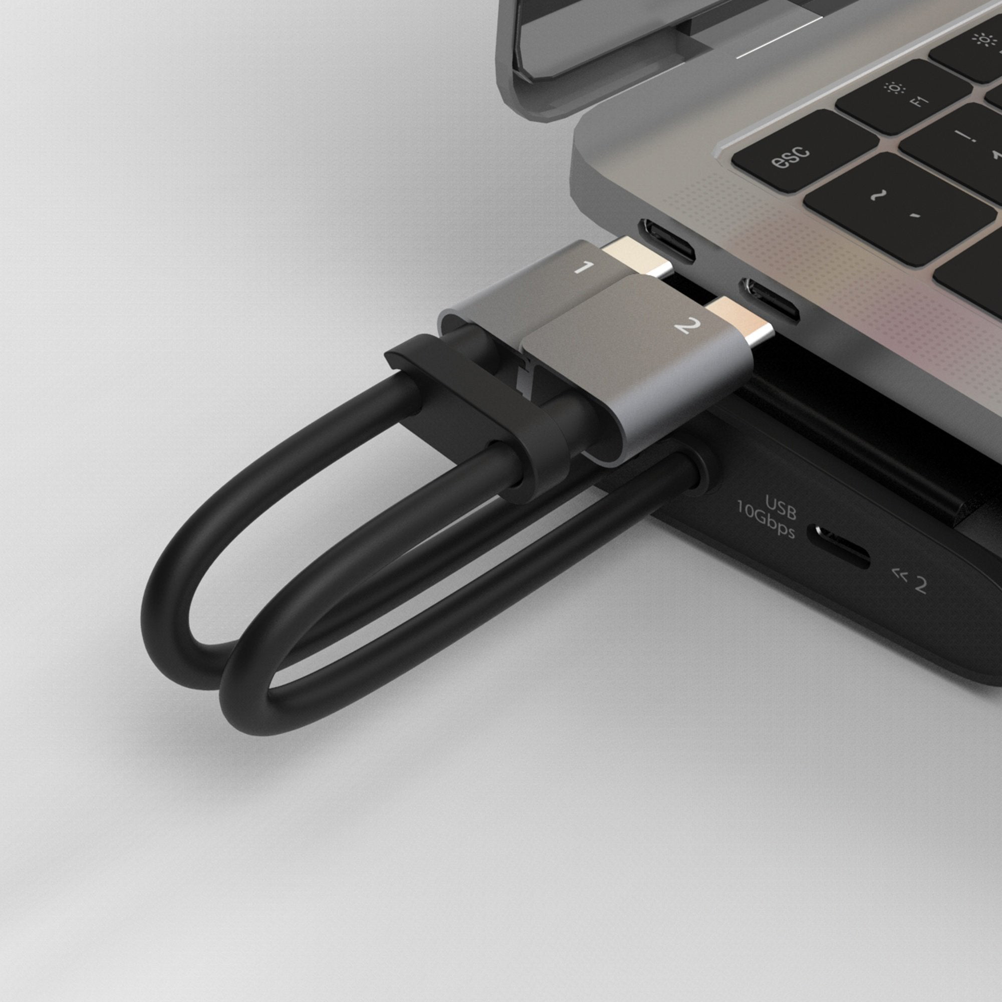 Док-станція J5CREATE 12-in-1 M.2 NVMe USB-C Gen 2 Docking Station (JCD552-N)