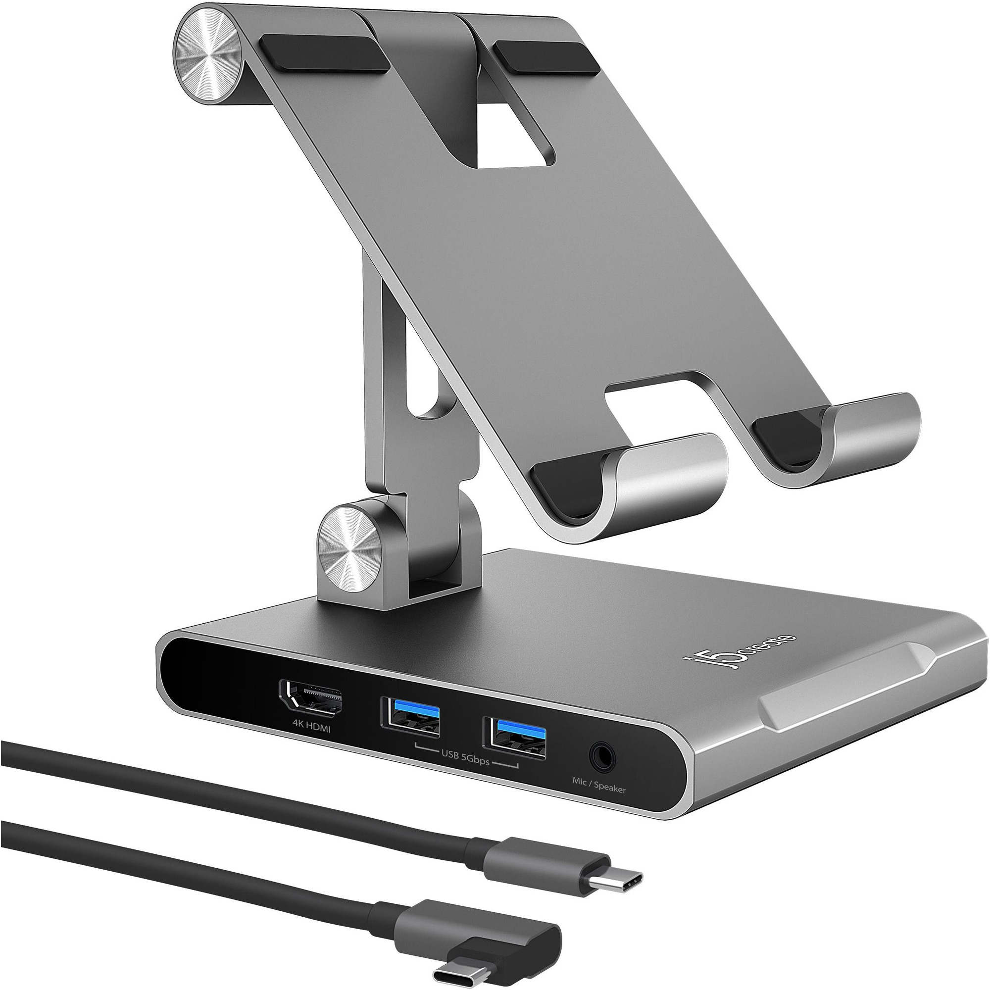Док-станція для планшета J5CREATE Multi-Angle Stand with Docking Station for iPad Pro (JTS224-N)