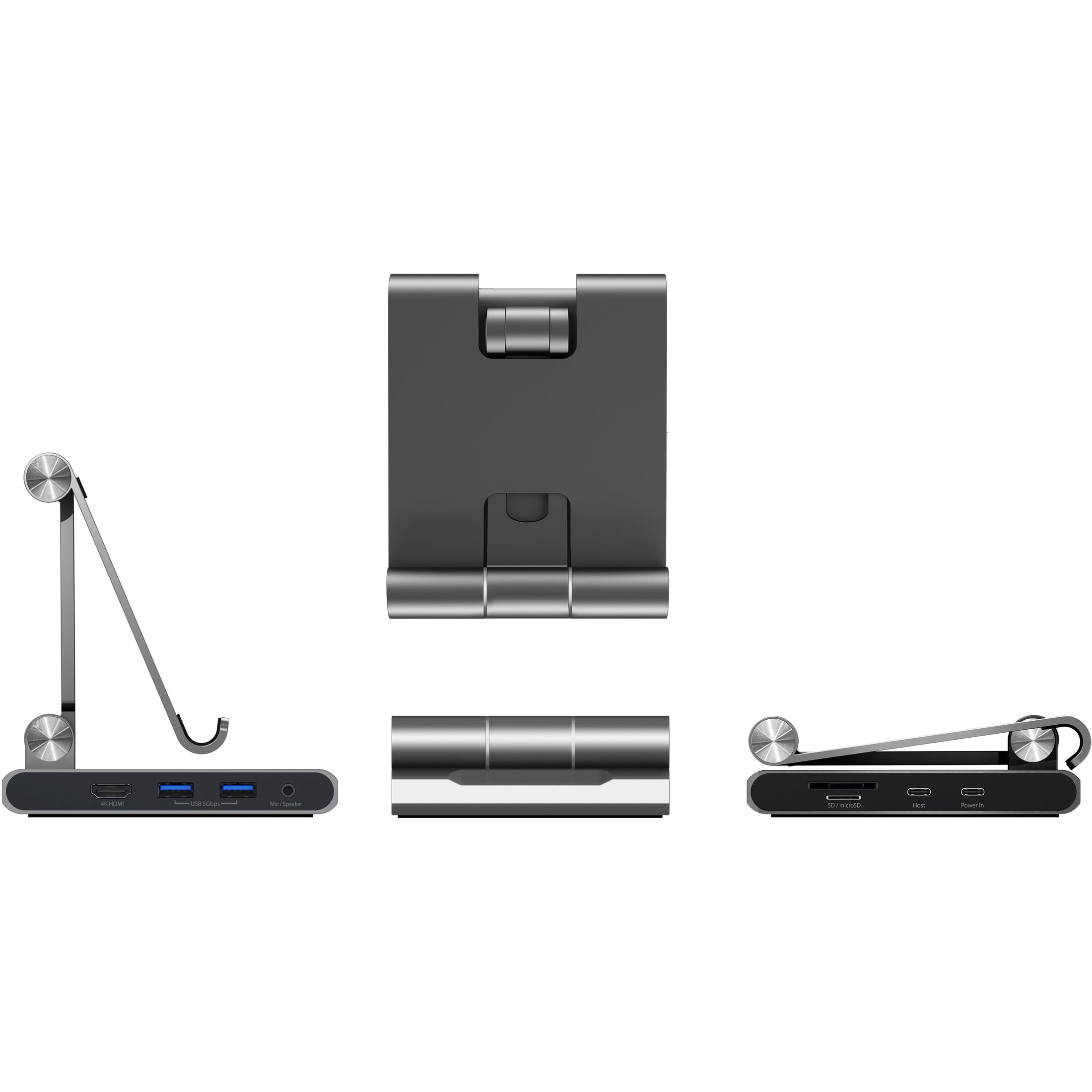 Док-станція для планшета J5CREATE Multi-Angle Stand with Docking Station for iPad Pro (JTS224-N)