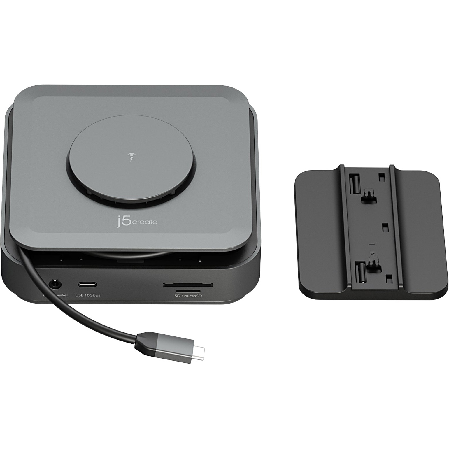 Порт-репликатор J5CREATE 12-in-1 USB-C Dock Dual 4K HDMI (JCD3199-N)