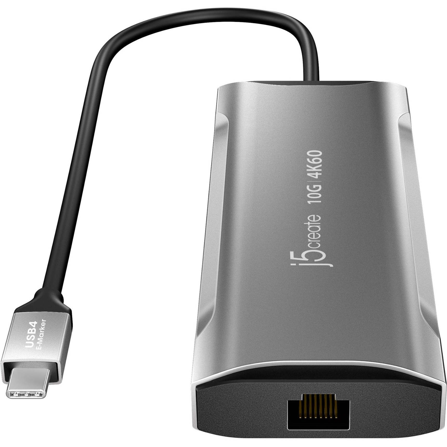 Порт-реплікатор J5CREATE 7-in-1 4K60 Elite USB-C 10Gbps Mini Dock (JCD393-N)