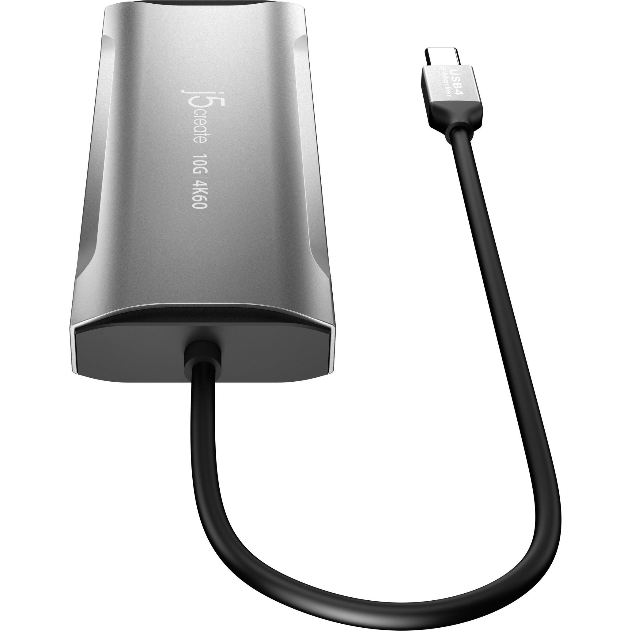Порт-реплікатор J5CREATE 7-in-1 4K60 Elite USB-C 10Gbps Mini Dock (JCD393-N)