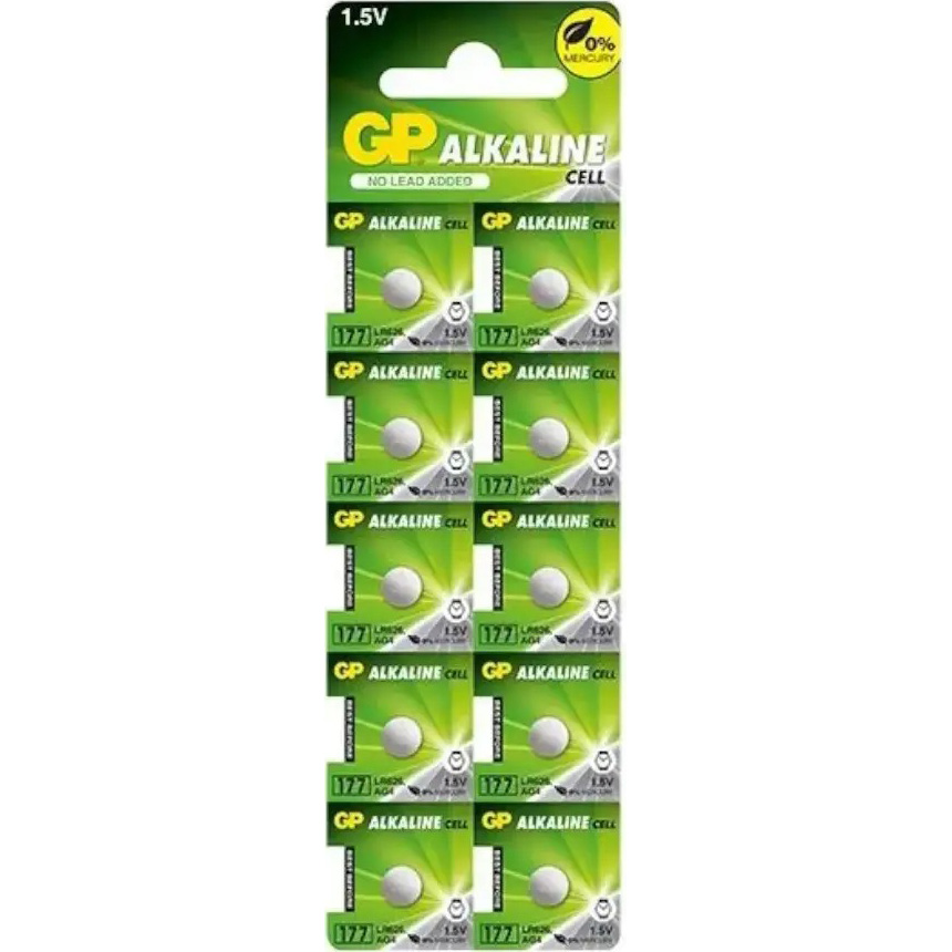 Батарейка GP Alkaline Cell LR66 10шт/уп (177-U10)