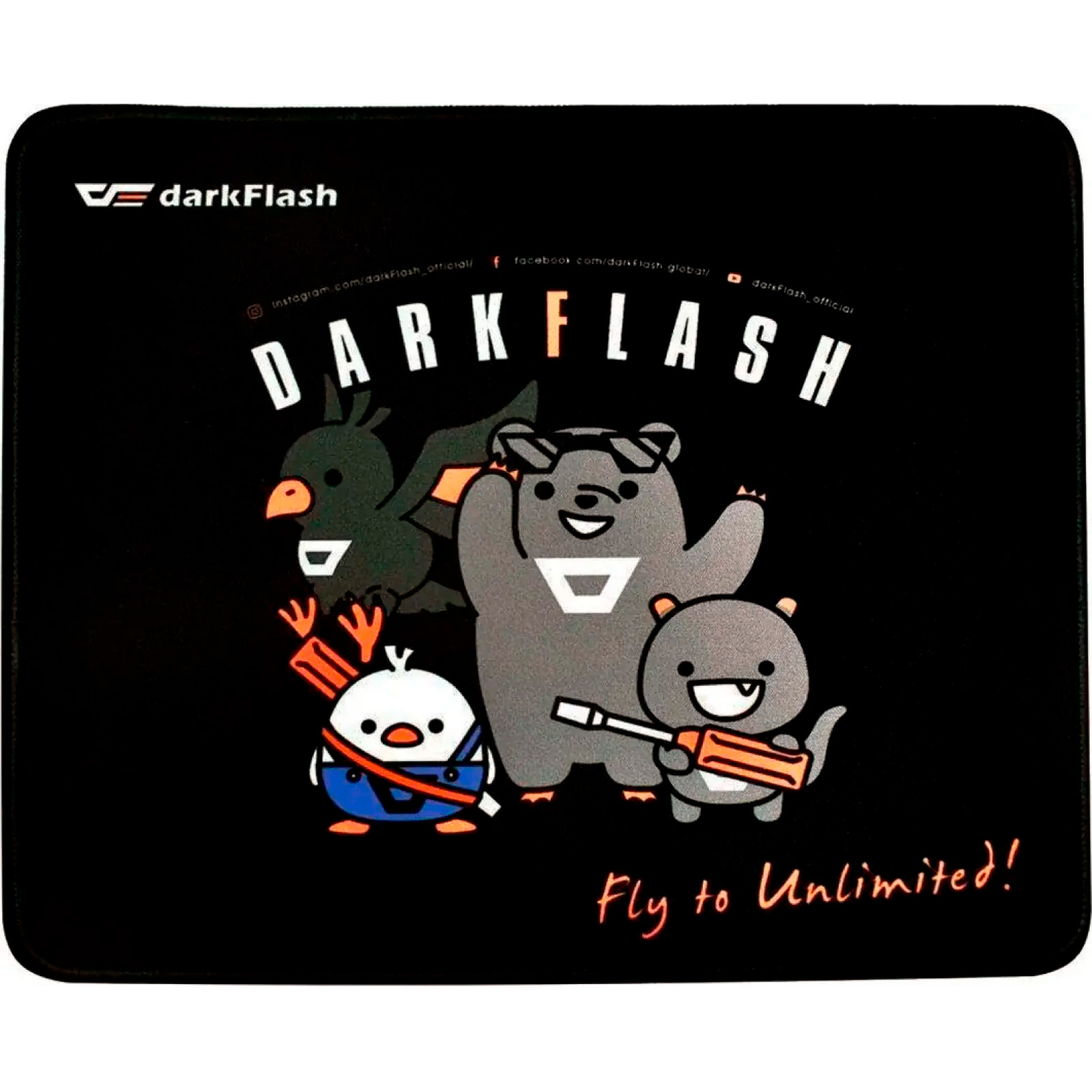 Килимок для миші DARKFLASH MOUSE PAD 300x250