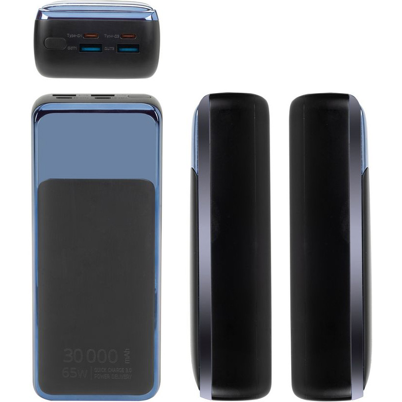 Повербанк RIVACASE Rivapower VA1080 QC/PD 65W 30000mAh
