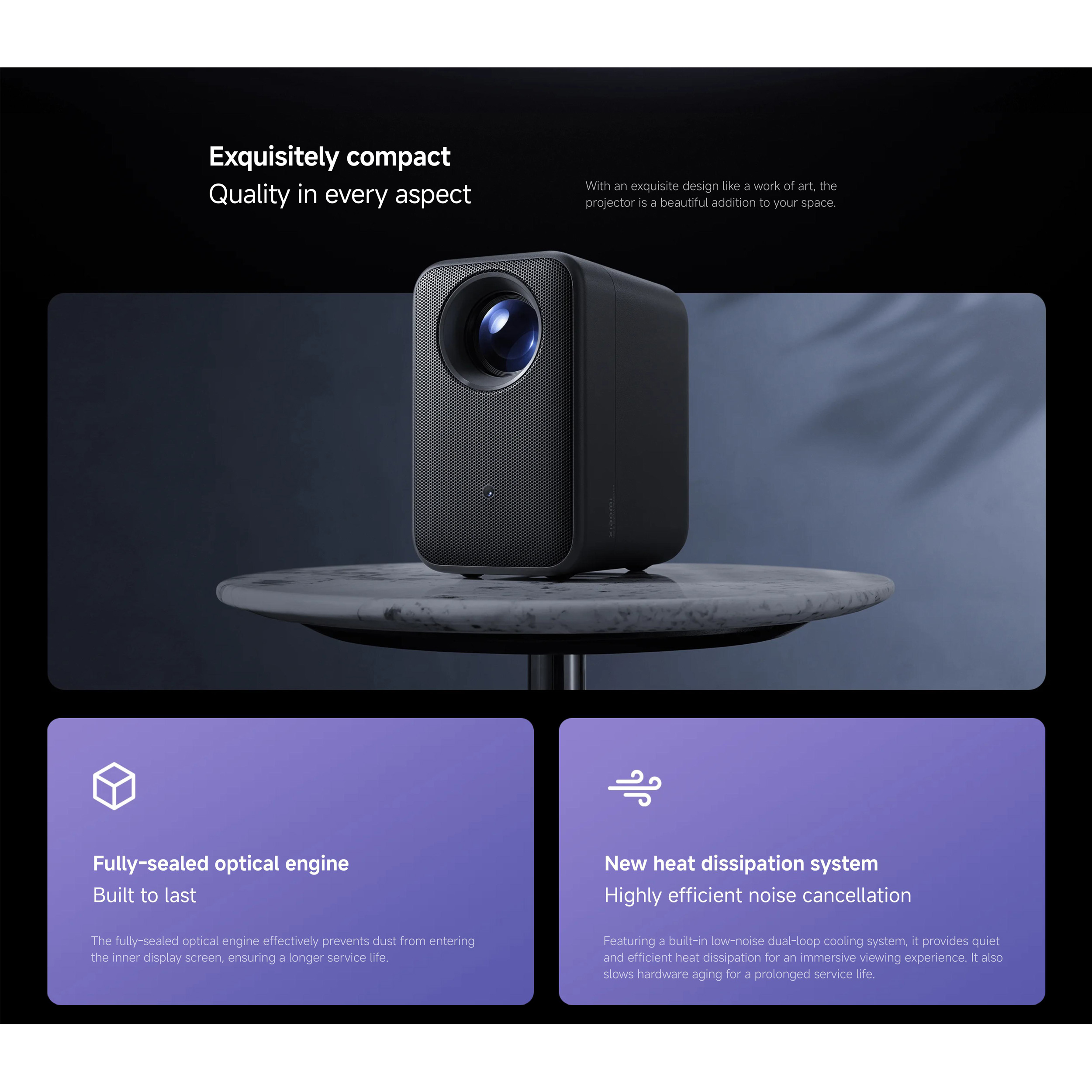 Проектор портативный XIAOMI Smart Projector L1 Pro (BHR9588EU)