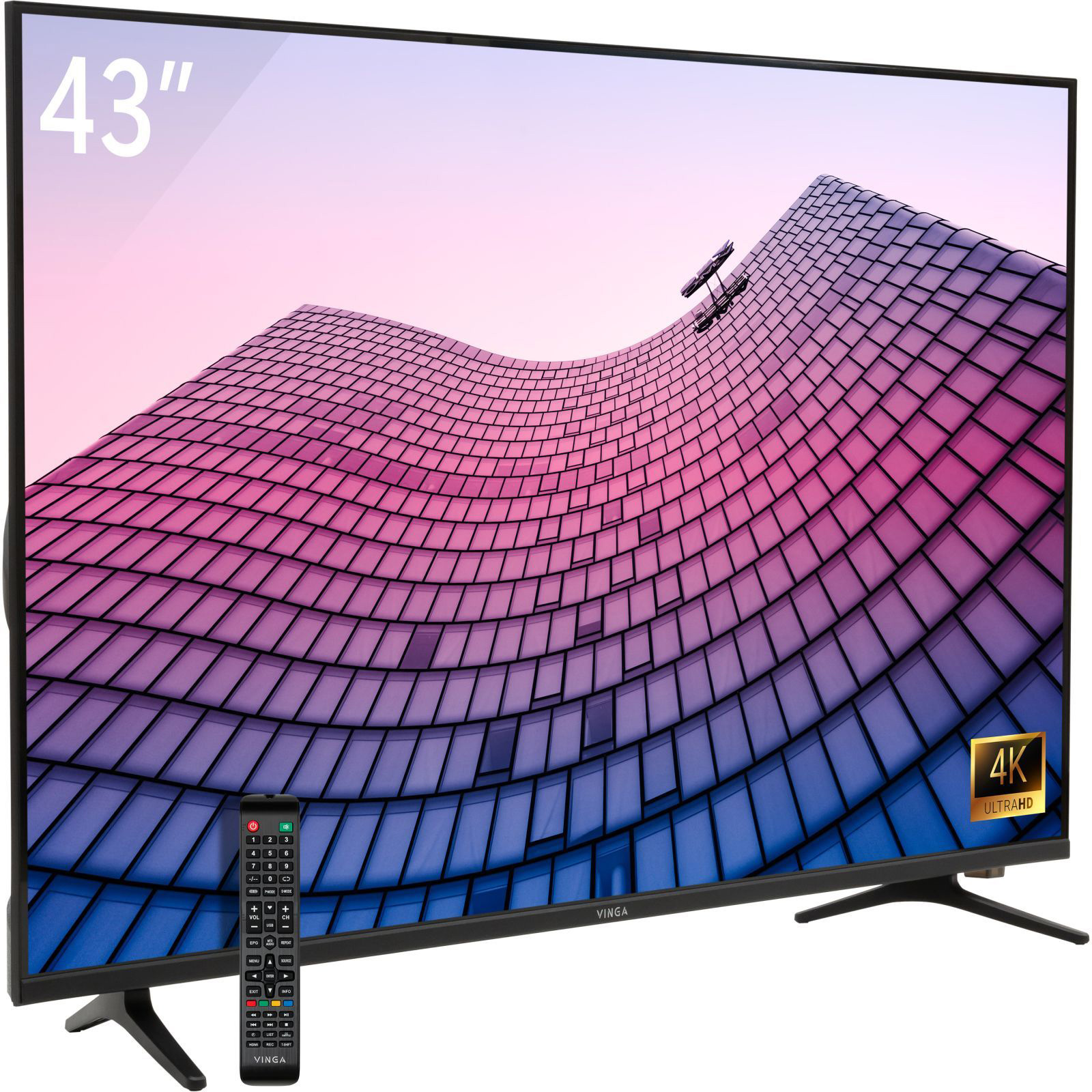 Телевизор VINGA 43" 4K L43UHD25B