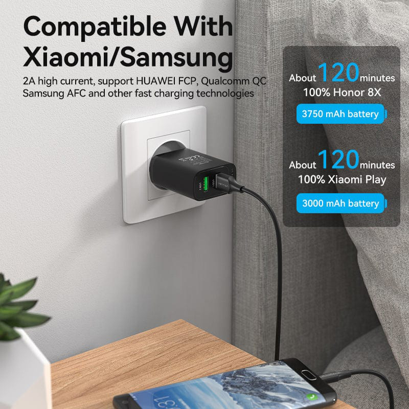 Кабель VENTION USB-A Male to Micro-B Male 1м Black (CTIBF)