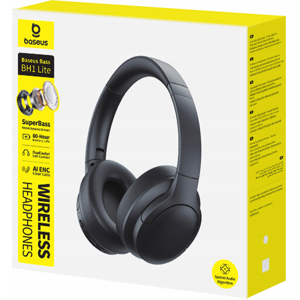 Навушники BASEUS Bass BH1 Lite Cosmic Black (A0203C00)