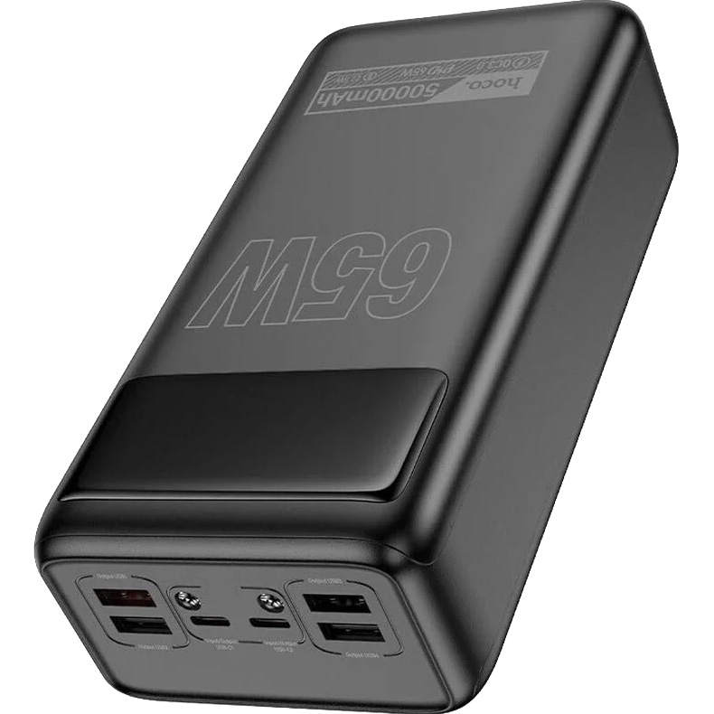 Повербанк HOCO DB81A Apollo 65W 50000mAh Black
