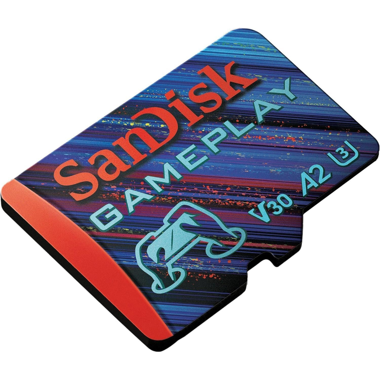 Карта пам'яті SANDISK microSDXC GamePlay 128GB UHS-I U3 V30 A2 Class 10 (SDSQXAA-128G-GN6XN)