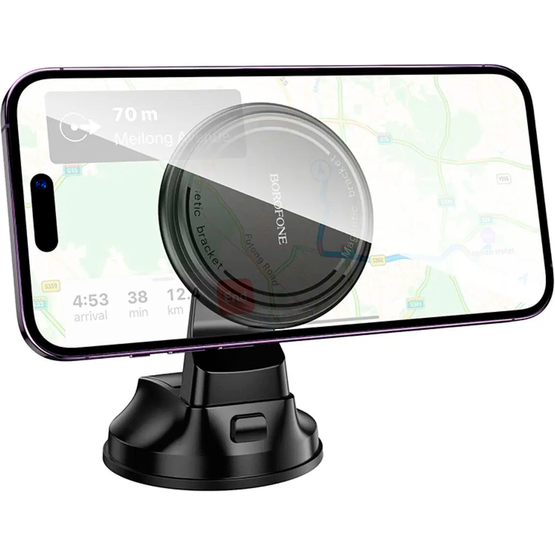 Автодержатель для смартфона BOROFONE BH136 Black