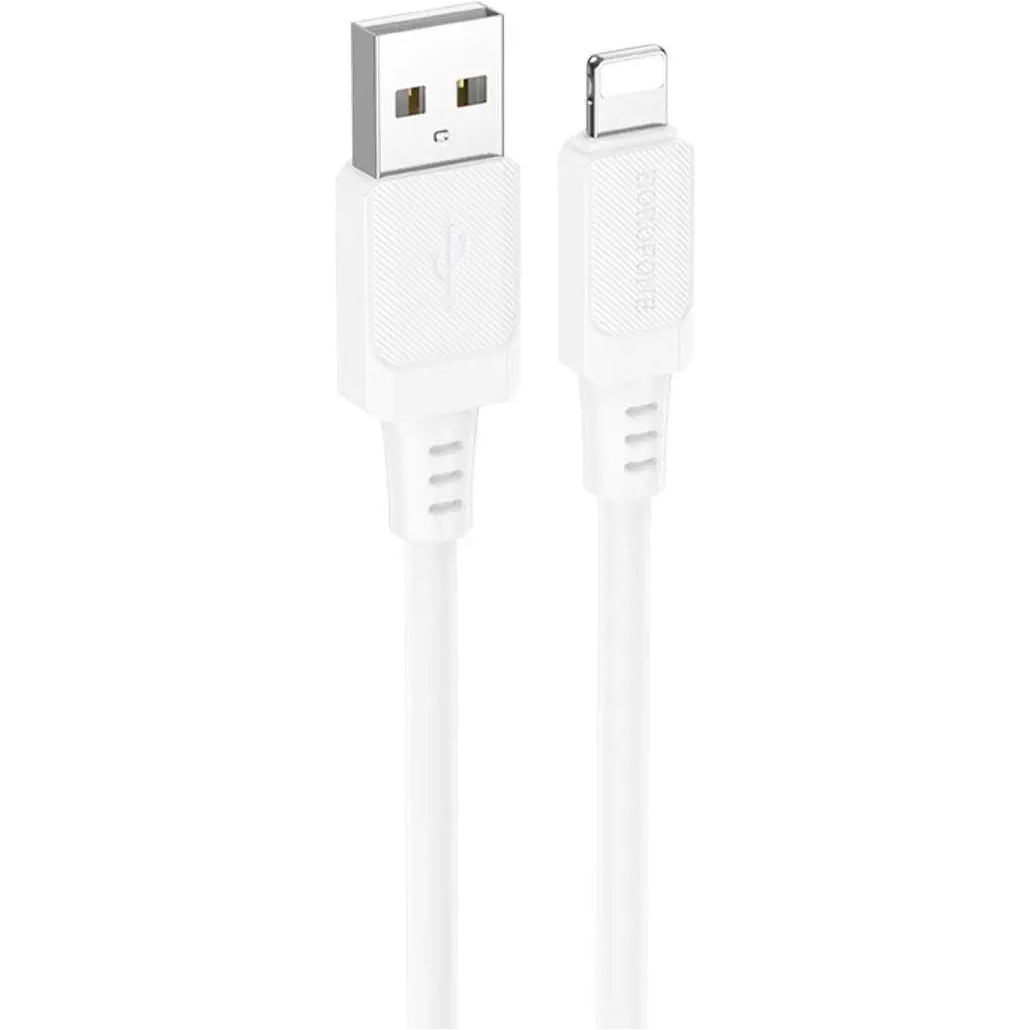 Кабель BOROFONE BX115 USB to Lightning 1м White