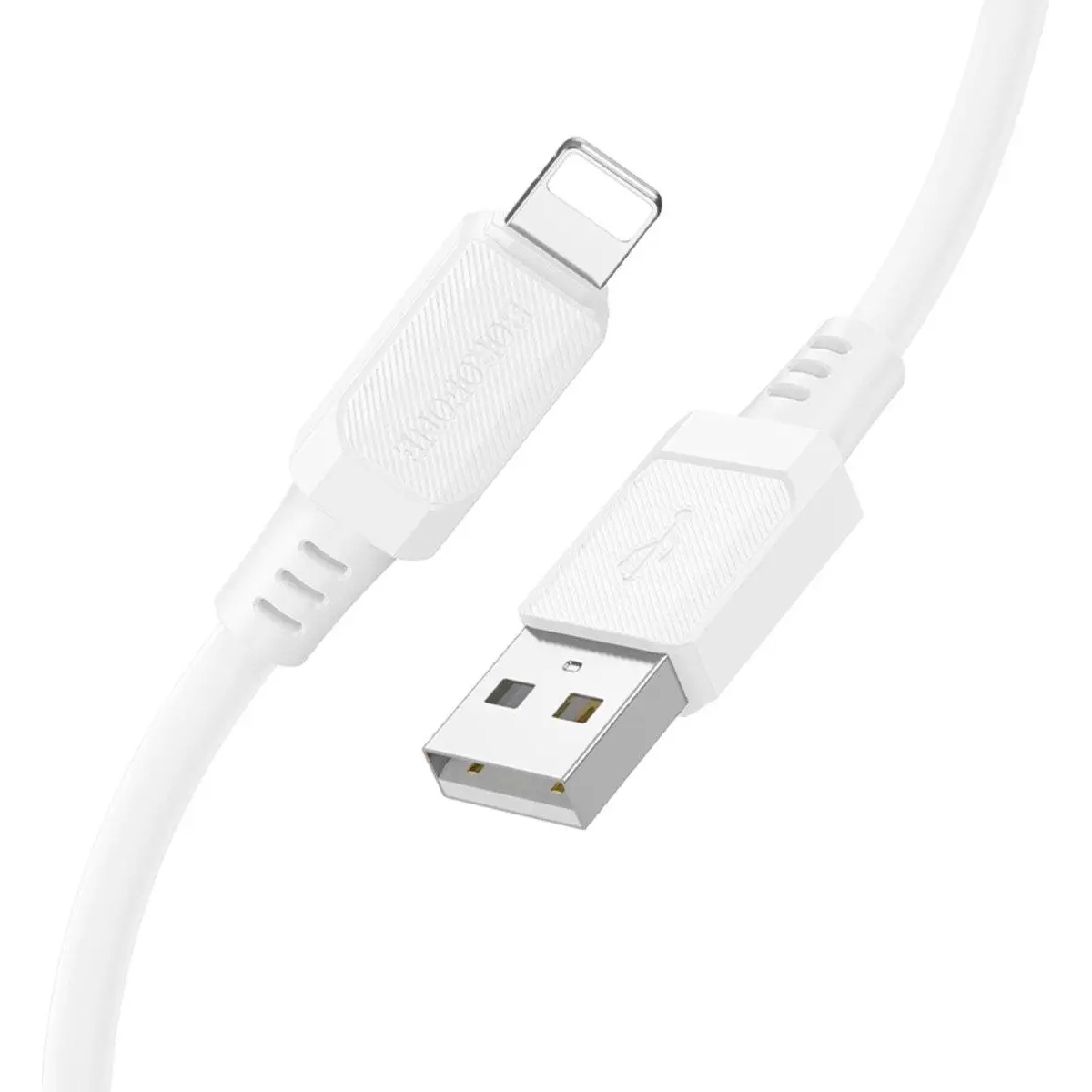 Кабель BOROFONE BX115 USB to Lightning 1м White