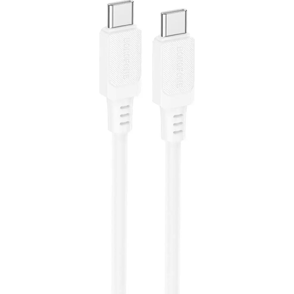 Кабель BOROFONE BX115 USB-C to USB-C 1м White