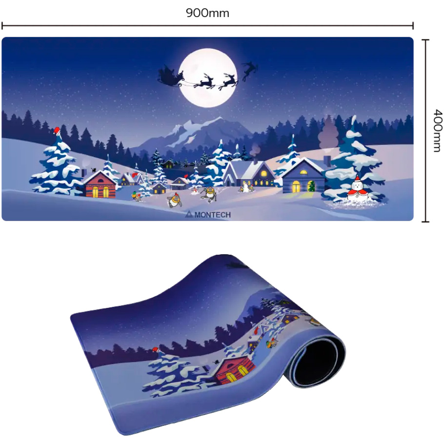 Игровая поверхность MONTECH GMP 103 900x400 Christmas