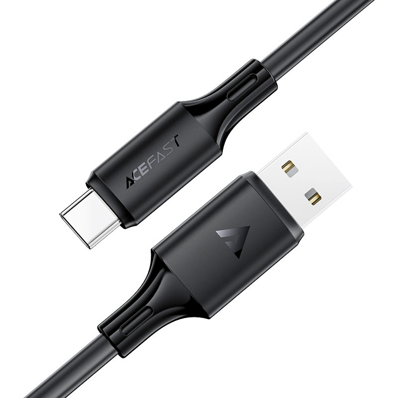 Кабель ACEFAST C17-04 USB-A to USB-C 1.2м Black