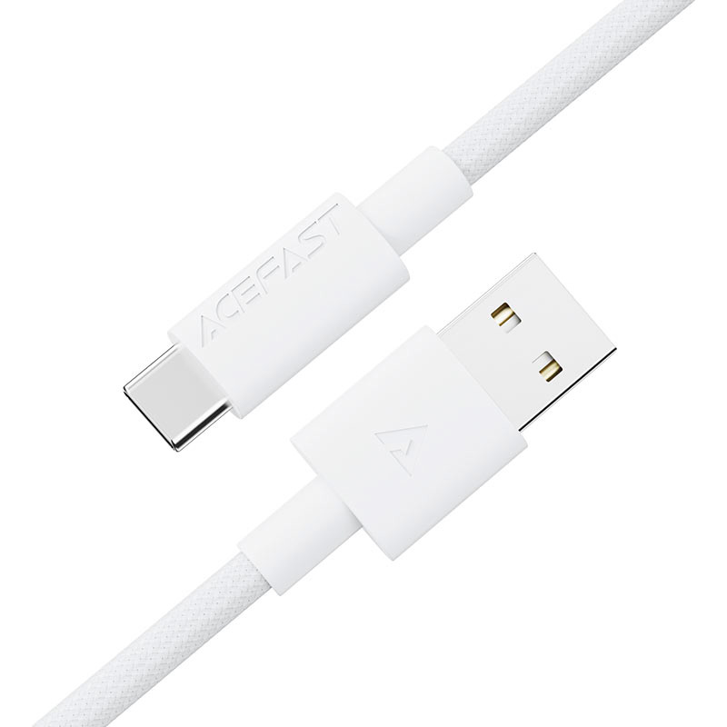 Кабель ACEFAST C18-04 USB-A to USB-C 1.2м White
