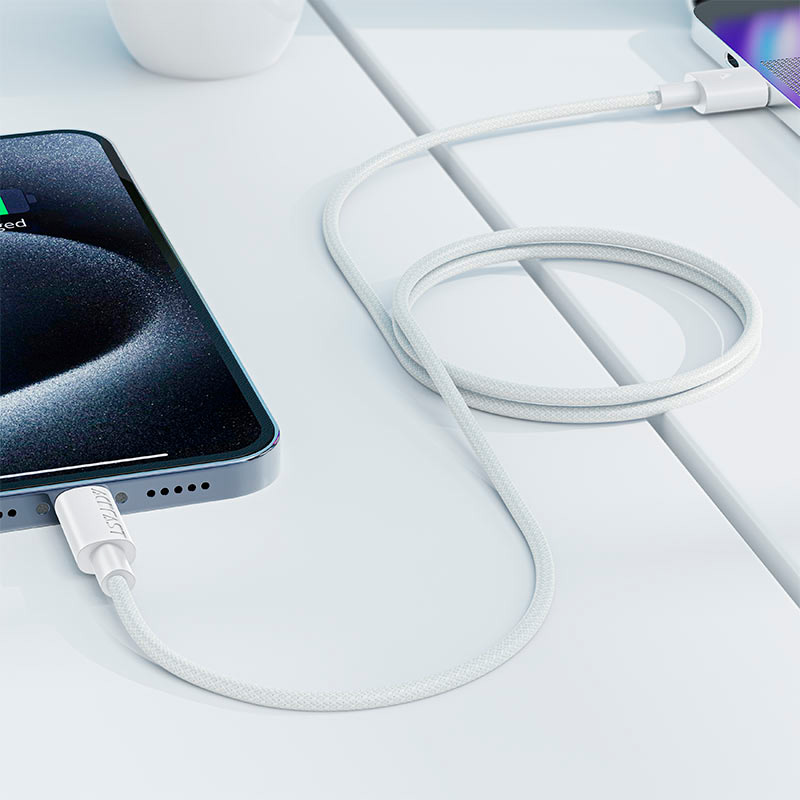 Кабель ACEFAST C18-04 USB-A to USB-C 1.2м White