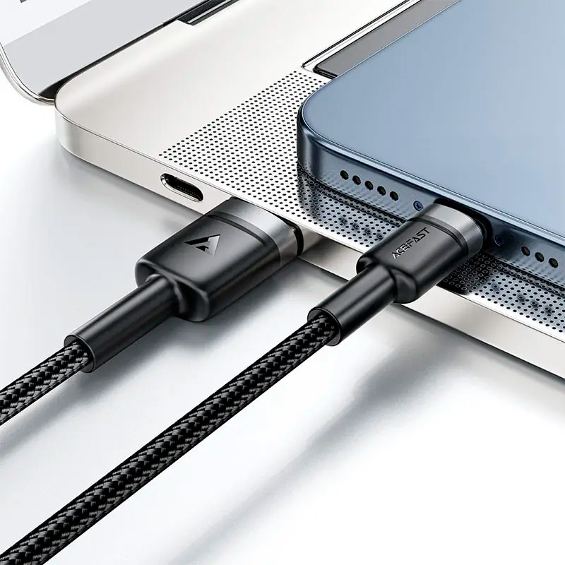 Кабель ACEFAST C22-04 USB-A to USB-C 1.2м Black