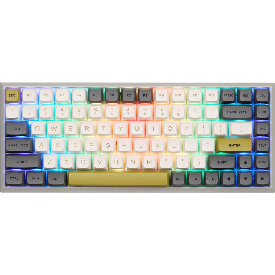 Клавіатура бездротова MOTOSPEED SK84 Outemu Red Switch Gray (MTSK84MR)