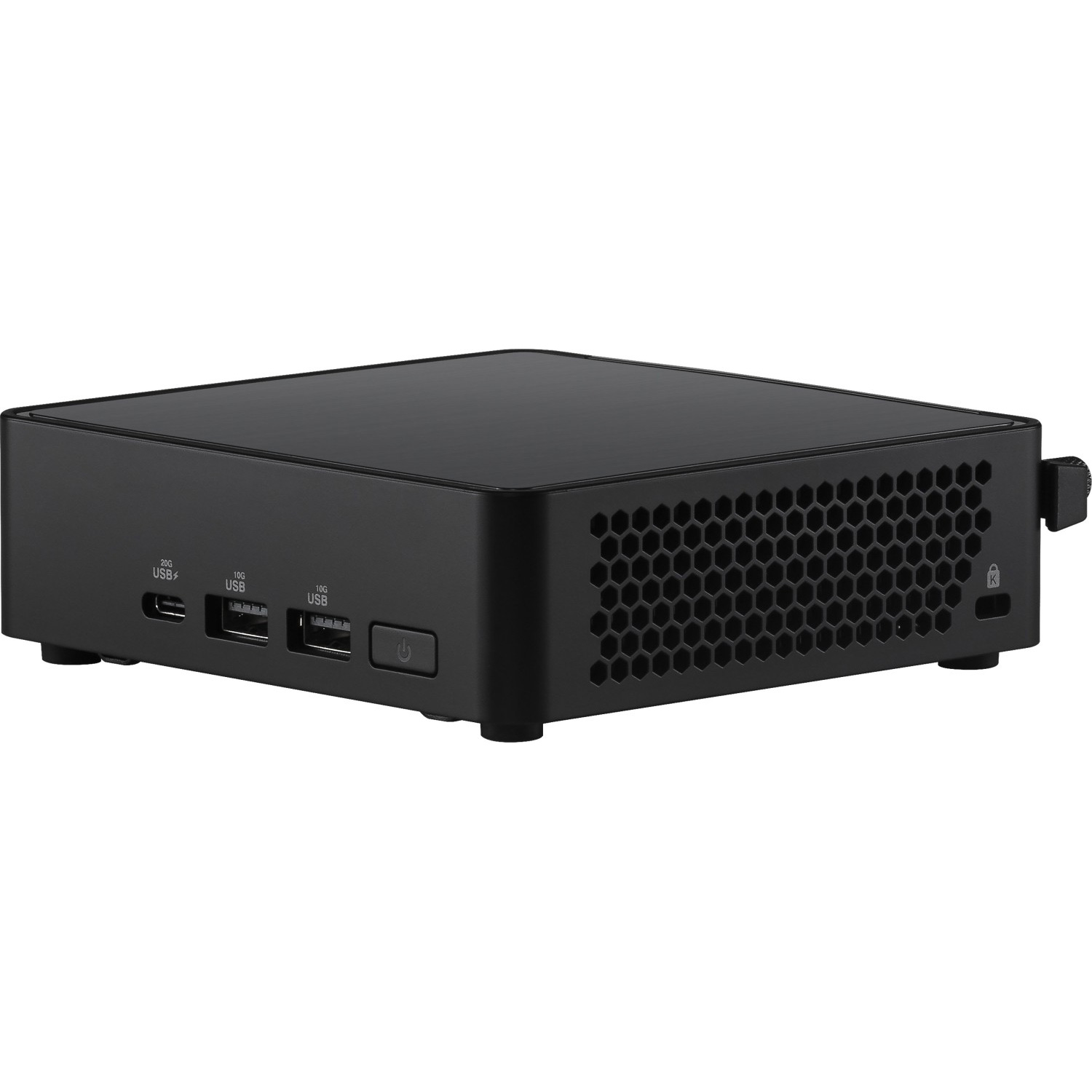 Неттоп ASUS NUC 14 Pro Kit NUC14RVKI3 w/UK cord (Core3-100U 1.2GHz/noRAM/noHDD/WF6/BT) (90AR0062-M00050)