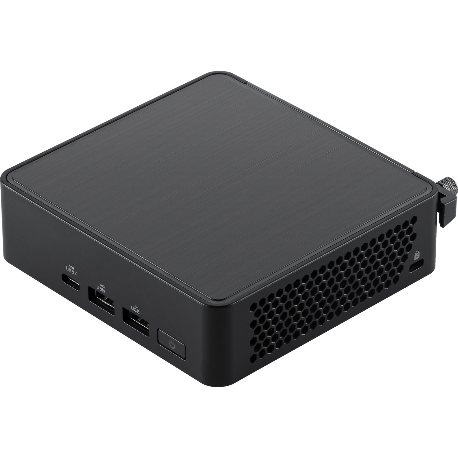 Неттоп ASUS NUC 14 Pro Kit NUC14RVKI3 w/UK cord (Core3-100U 1.2GHz/noRAM/noHDD/WF6/BT) (90AR0062-M00050)
