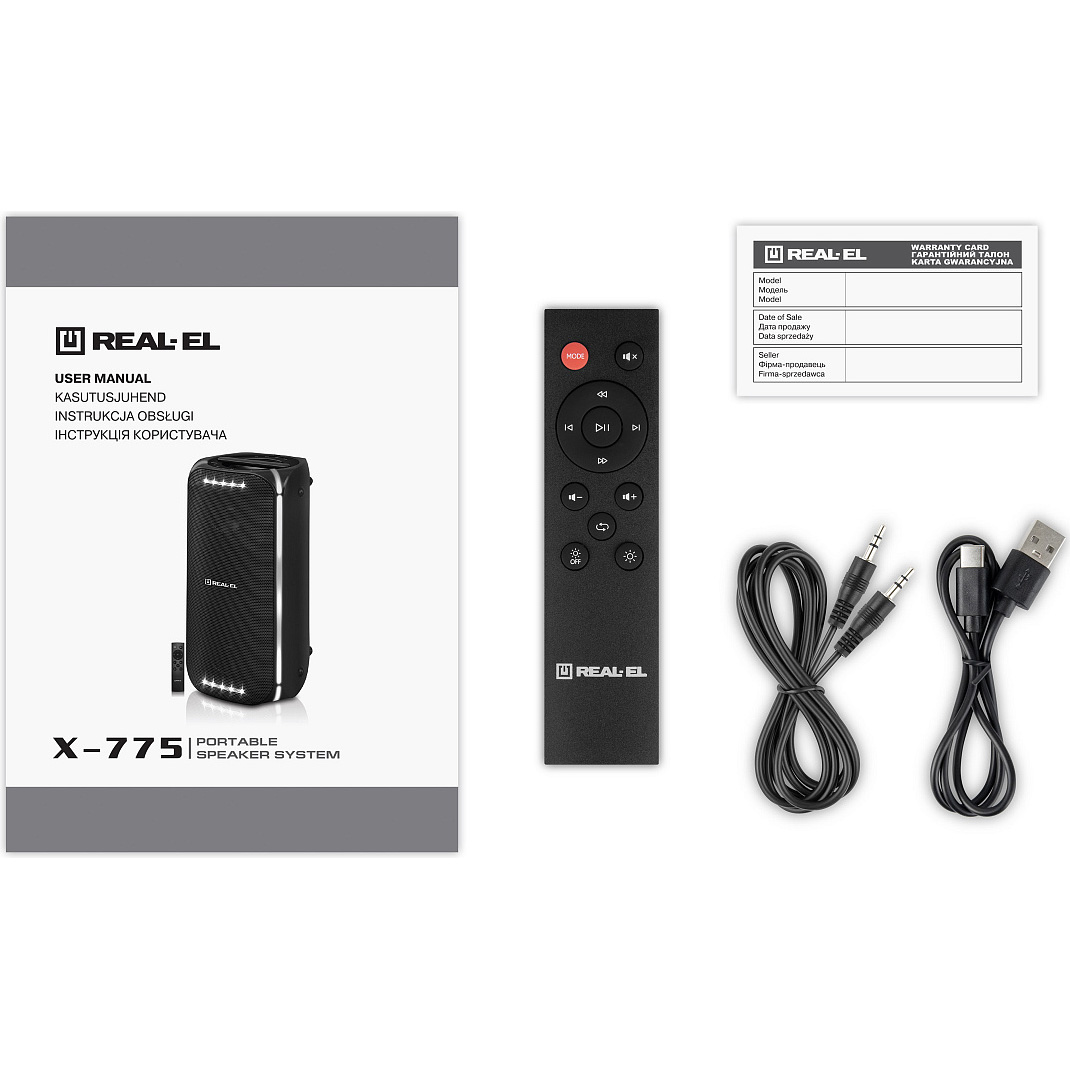 Акустическая система REAL-EL X-775 (EL121600032)