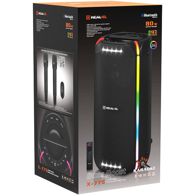 Акустическая система REAL-EL X-775 (EL121600032)