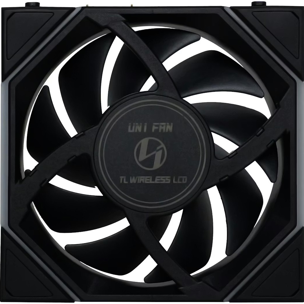 Вентилятор LIAN LI Uni Fan TL Wireless LCD 120 Reverse Blade Black (G99.12RTLLCD1W1B.00)